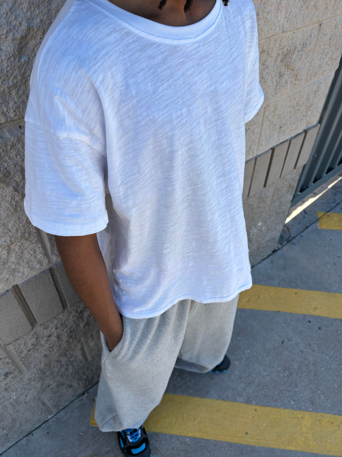Blank slub tee