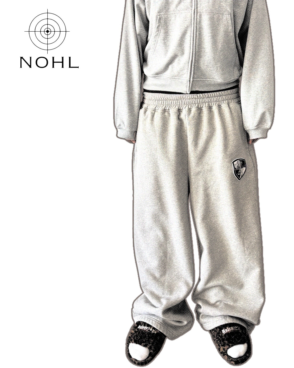 Shield sweats (heather grey)